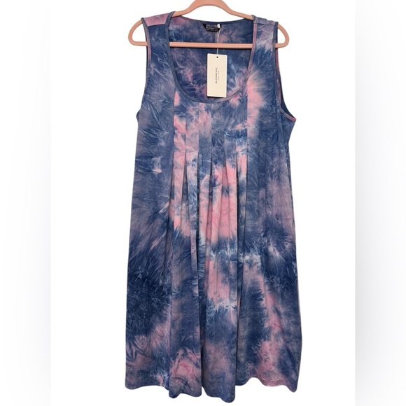BloomChic Tie-Dye Sleeveless Dress - Picture 1 of 7